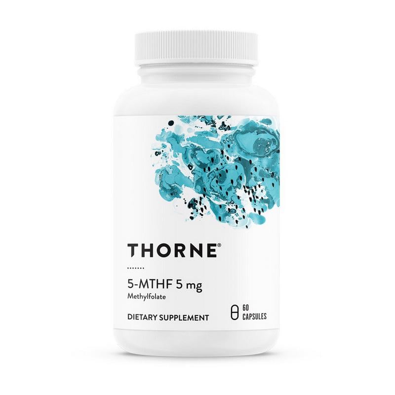 Метилфолат Thorne 5-MTHF 5 mg 60 капс.