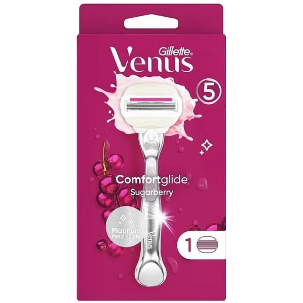 Бритва GILLETTE Venus Comfortglide Sugarberry з 1 касетою (570270)