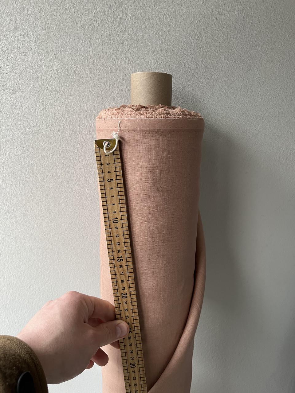 Ткань LINEN PLUS 100% лен 143 см 107 Карамель - фото 7 Ткань LINEN PLUS 100% лен 143 см 107 Карамель - фото 7