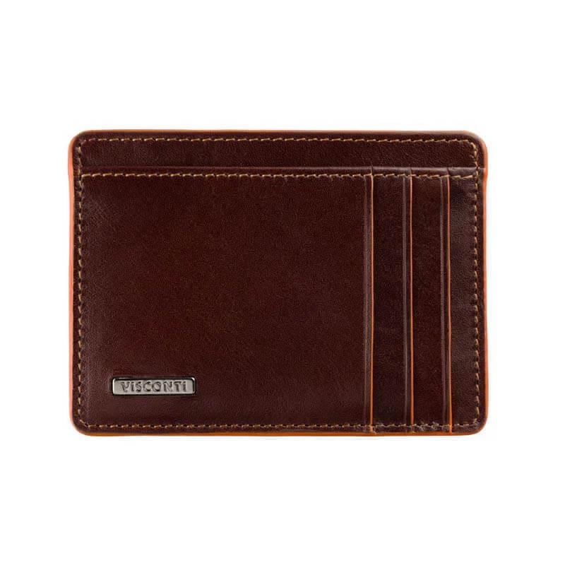 Кредитница-картхолдер Visconti ALP91 Monaco Brown (ALP91 BRN)