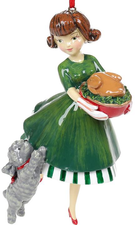 Фигурка подвесной Рождественский ужин 15 см