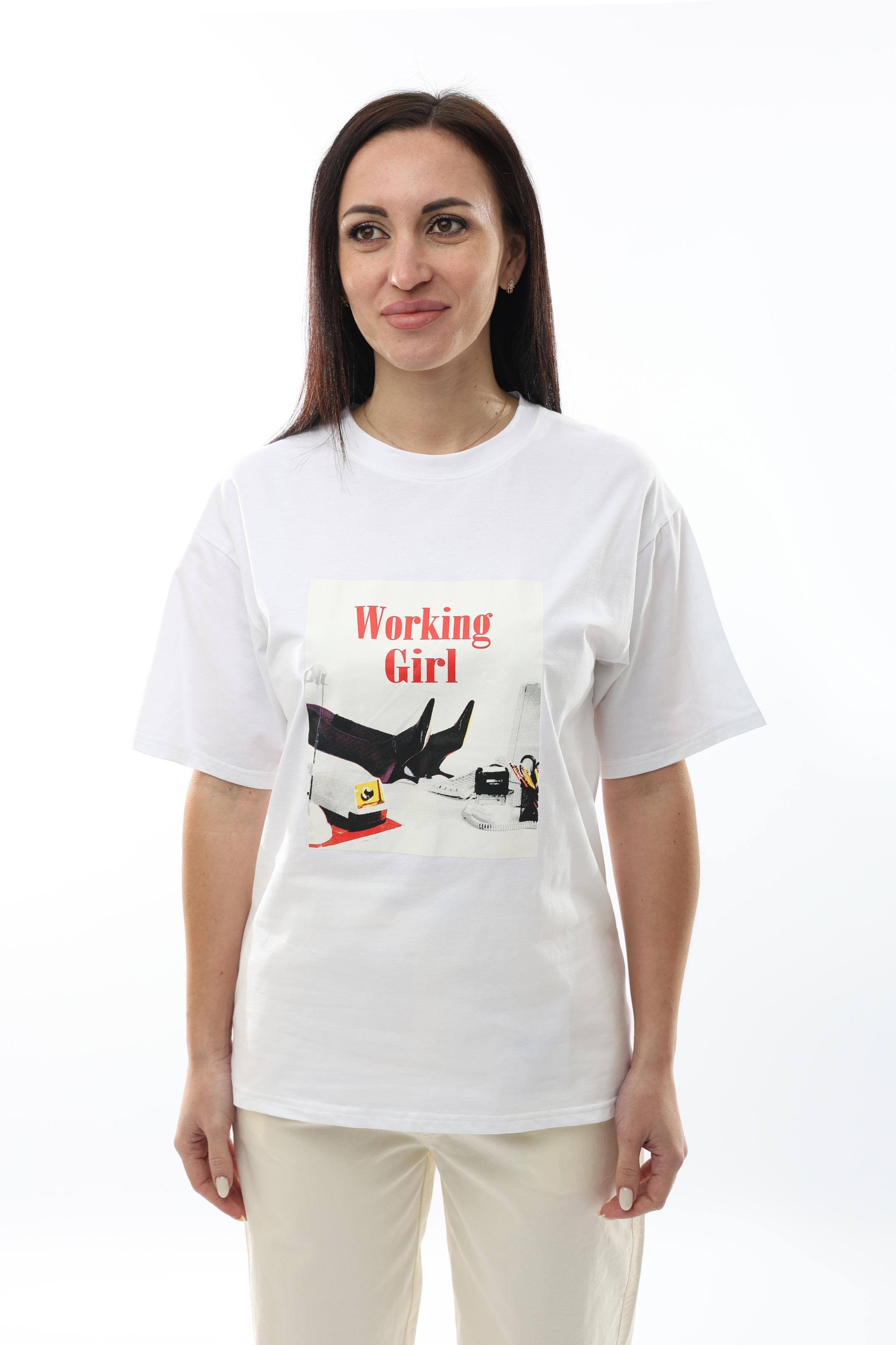 Футболка жіноча est. 1991 XL Білий (277732-XL)
