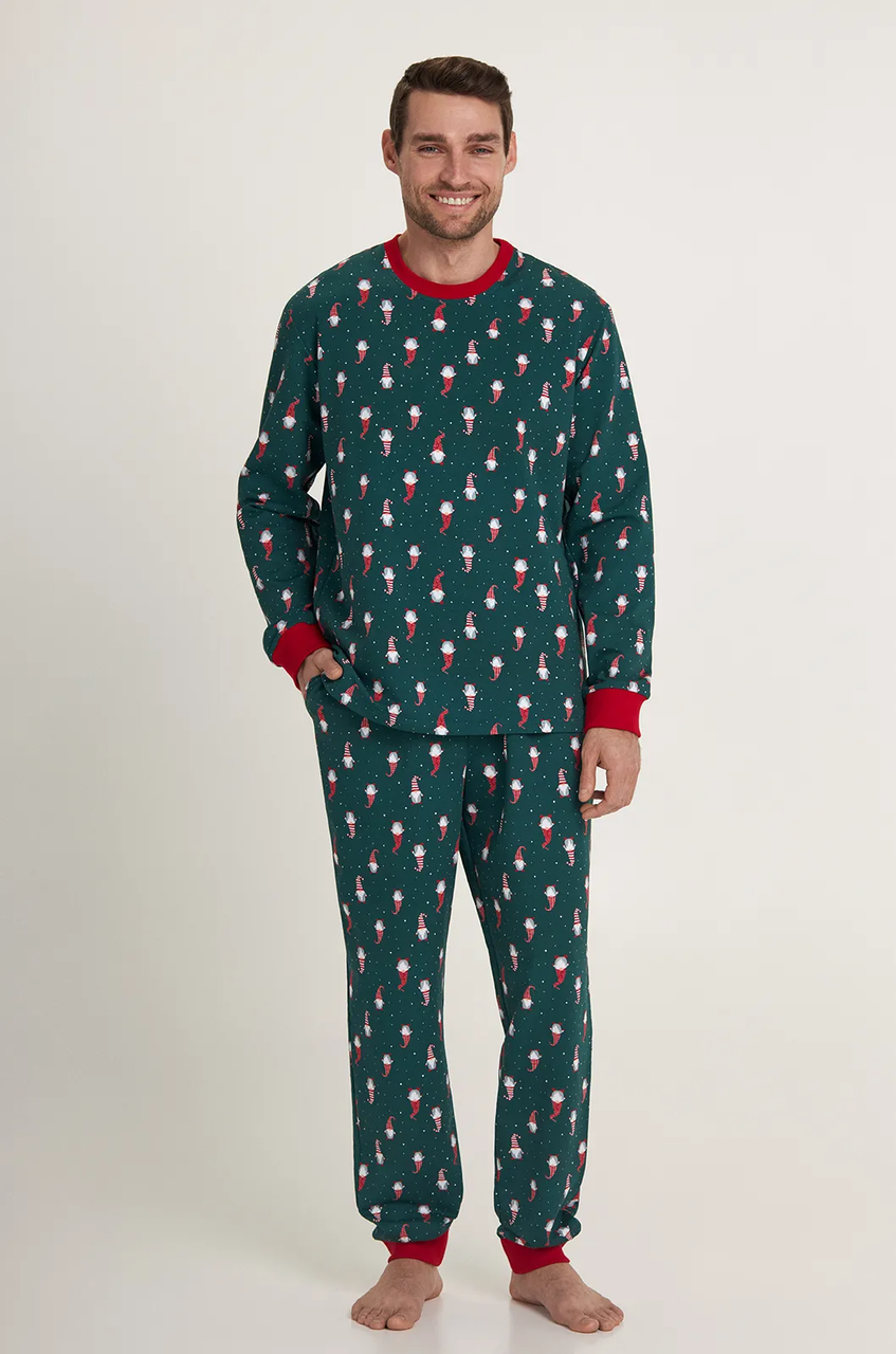 Пижама мужская Ellen HAPPY SEASON 0582/08/02 XL Зеленый (31329371)