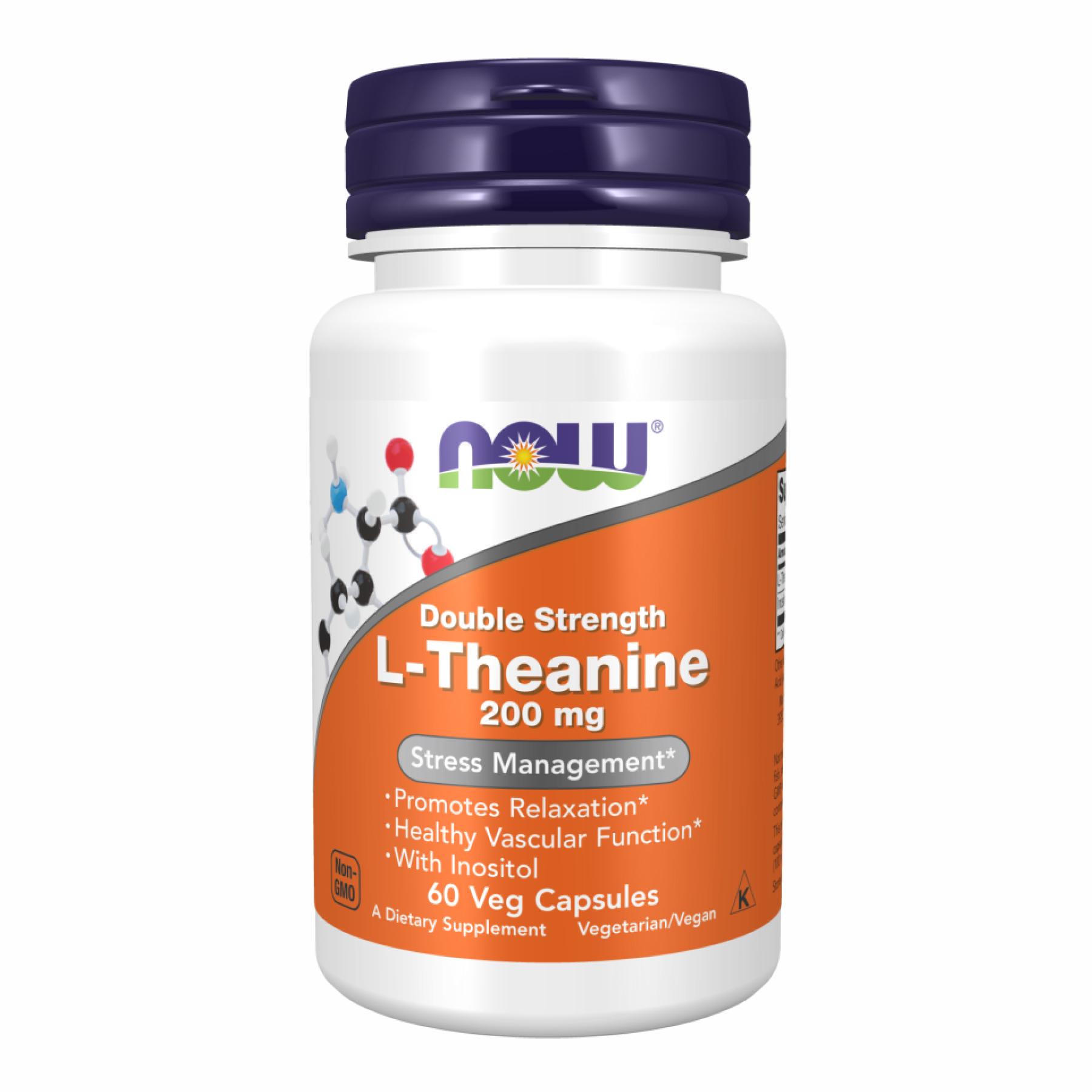 Аминокислота L-Theanine 200 mg 60 vcaps (2022-10-1531)