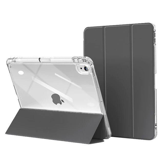 Чехол с держателем для стилуса Comma Joy PU Case with Pen Holder Series for iPad 10,9" 2022 Black - фото 2