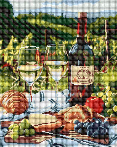 Алмазная мозаика Ideyka Полуденный пир 40x50 см (Id-AMO8089)