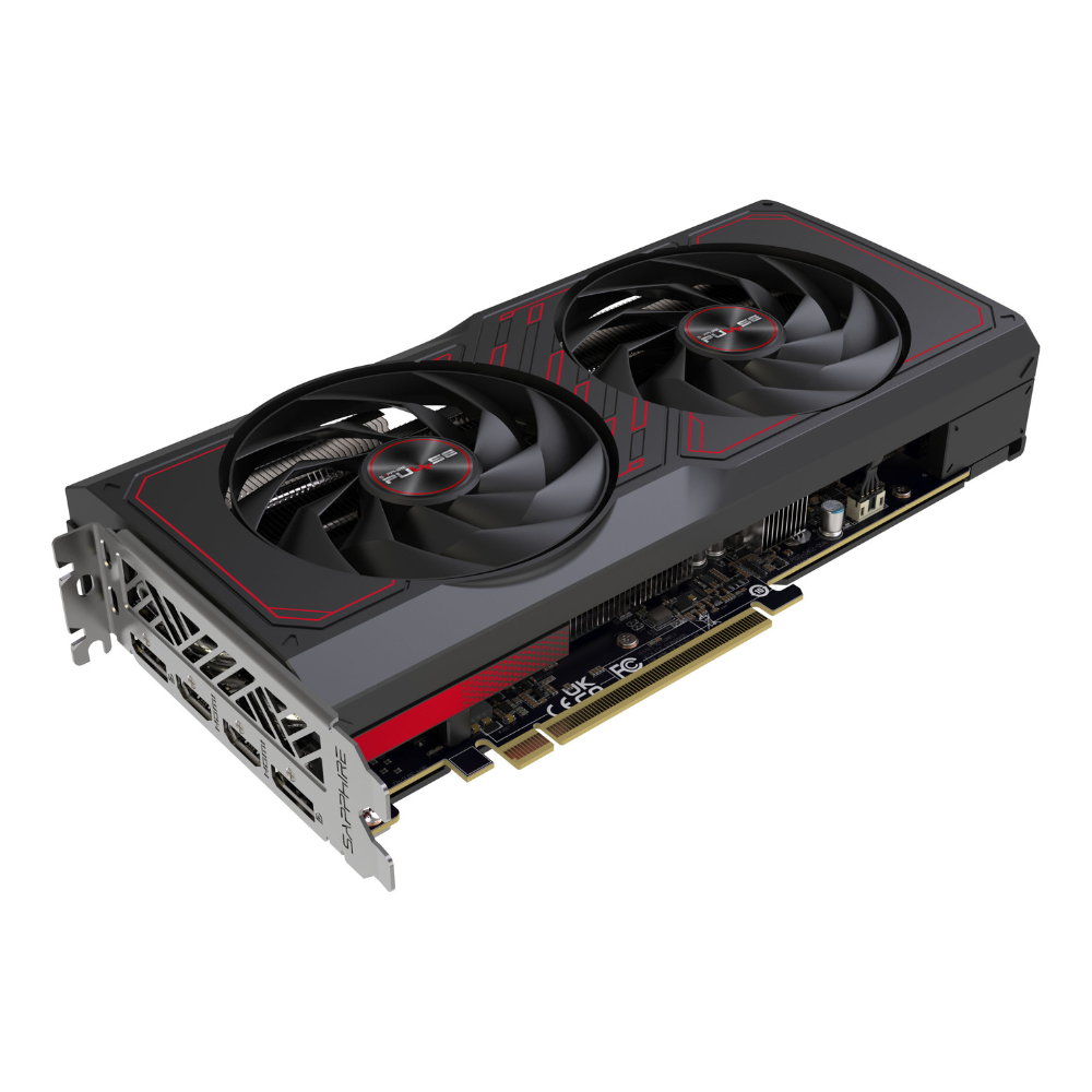 Відеокарта Sapphire AMD RX 7600 Xtpulse Gaming OC 16 ГБ GDDR6/18000 МГц (RX 7600 XT GAMING OC PULSE) - фото 3