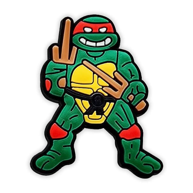 Джибитсы для кроксов Черепашки-ниндзя (HYB102-12)