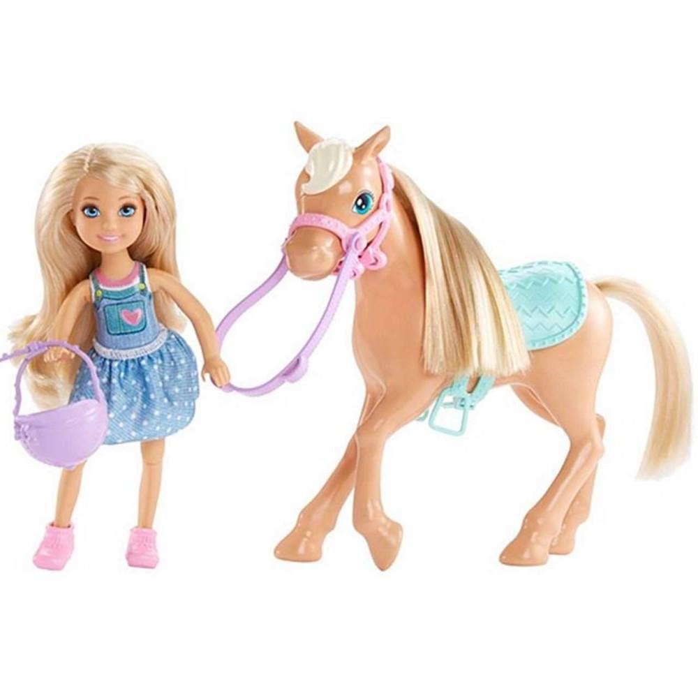 Куклы Barbie клуб club club chelsea dolls and horse doll - фото 2