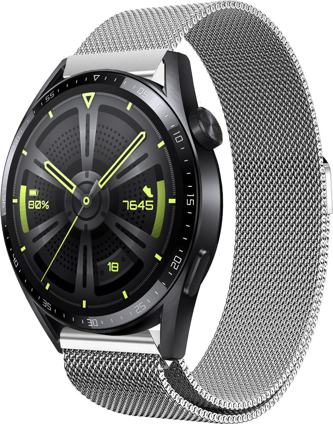Петля міланська Milano для Huawei Watch GT 4 46 мм Silver (38565-59)