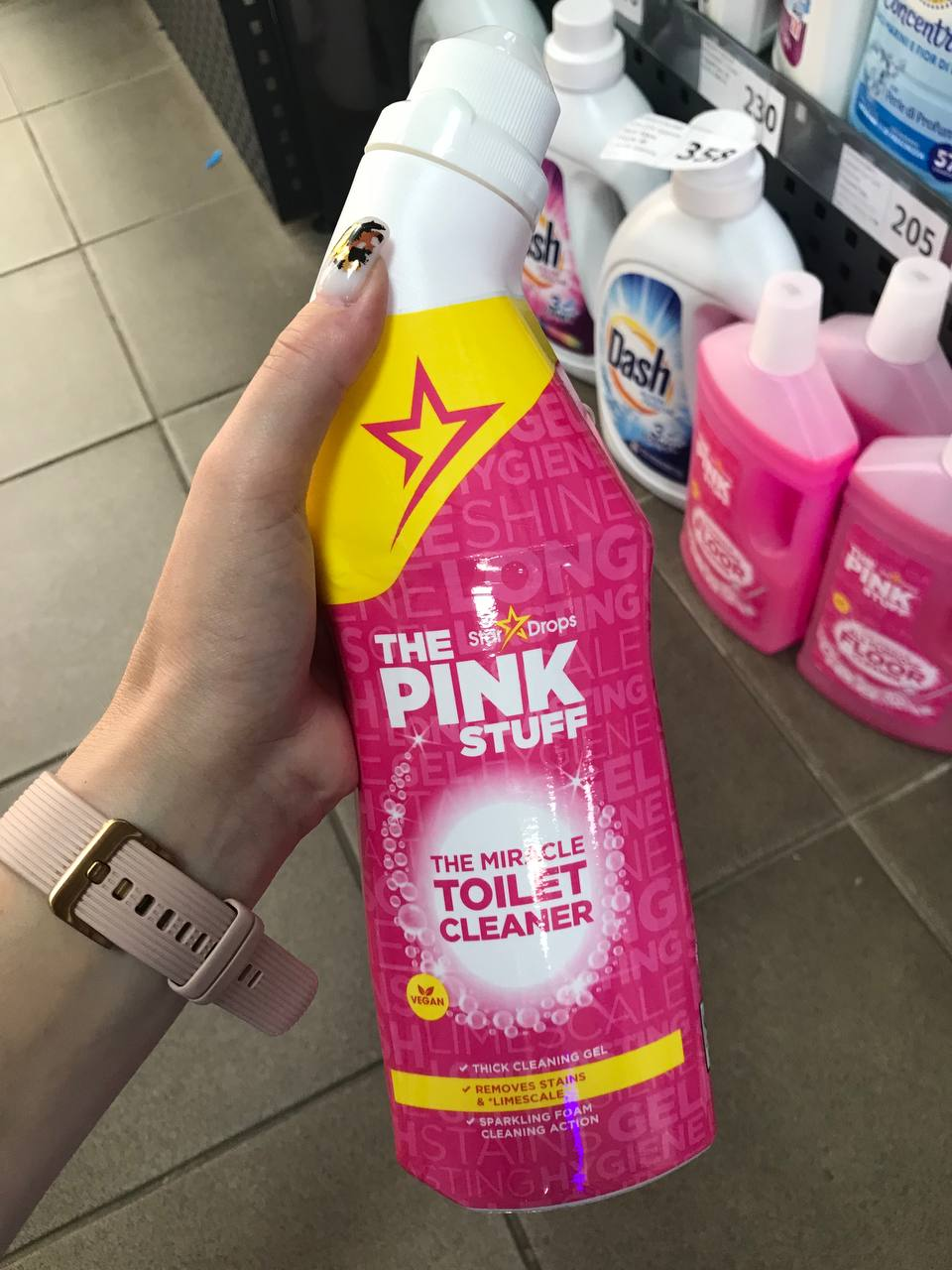 Засіб для миття унітазу The Pink Stuff Toilet Cleaner 750 мл - фото 4