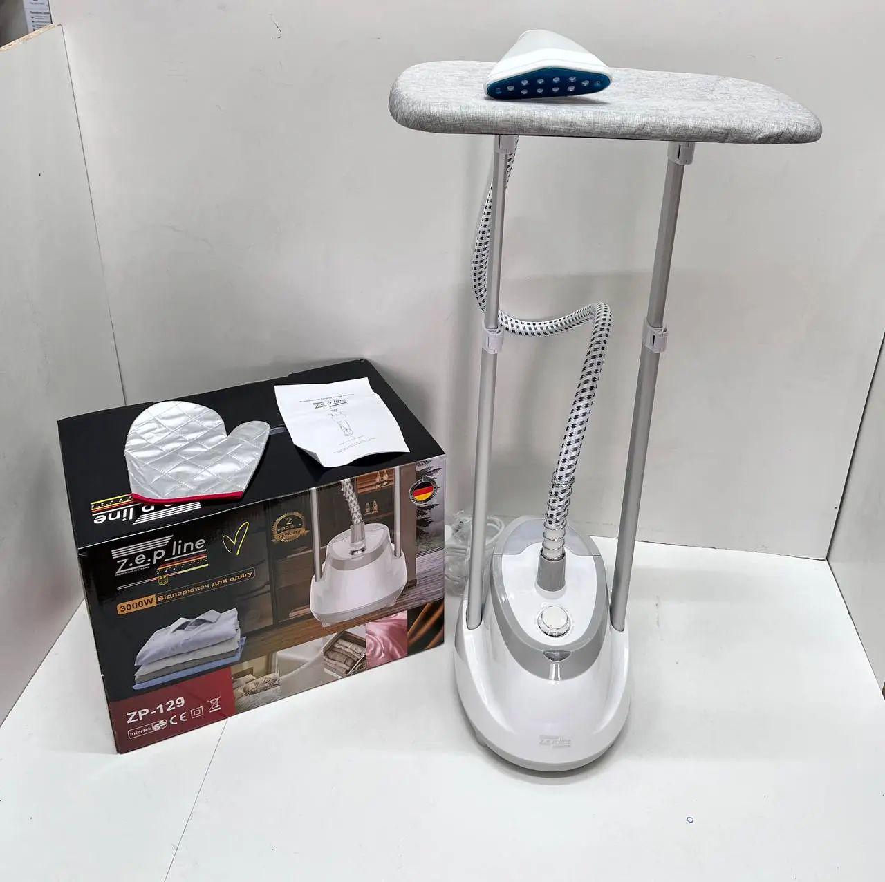 Отпариватель вертикальный ZepLine ZP-129 Белый (opt-103385) - фото 4 Отпариватель вертикальный ZepLine ZP-129 Белый (opt-103385) - фото 4