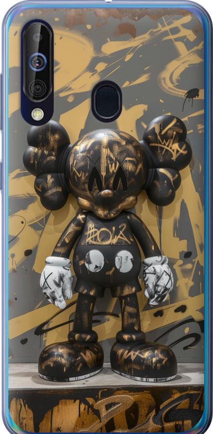 Чехол на Samsung Galaxy A60 2019 A606F Bronze kaws (6097u-1699-42517)
