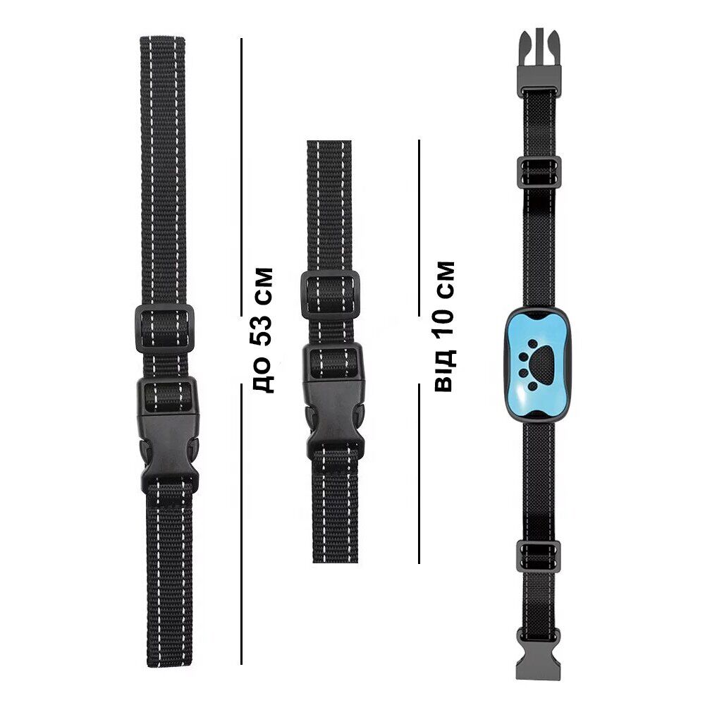 Ошейник для собаки Digital Lion электронный антилай Сине-желтый (BK-C01) - фото 3 Ошейник для собаки Digital Lion электронный антилай Сине-желтый (BK-C01) - фото 3