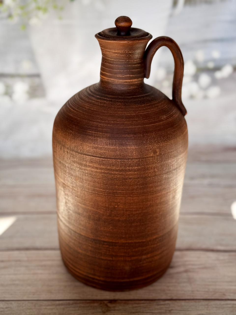 Кувшин глиняный Виноградная лоза 4 л (2565754154) - фото 6