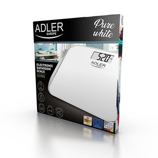 Весы напольные электронные Adler AD 8164 до 180 кг White (iz13892) - фото 3