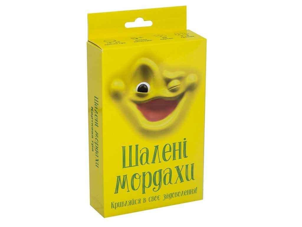 Настольная игра Strateg Сумасшедшие мордахи 30857 (842390)