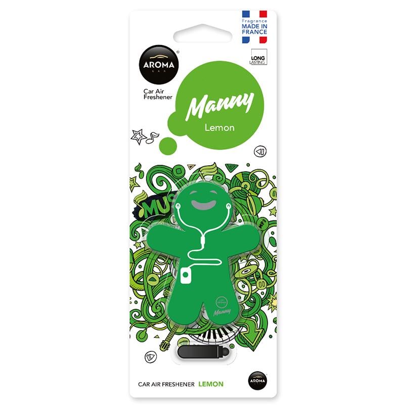Ароматизатор Aroma Car Manny Lemon (92995)