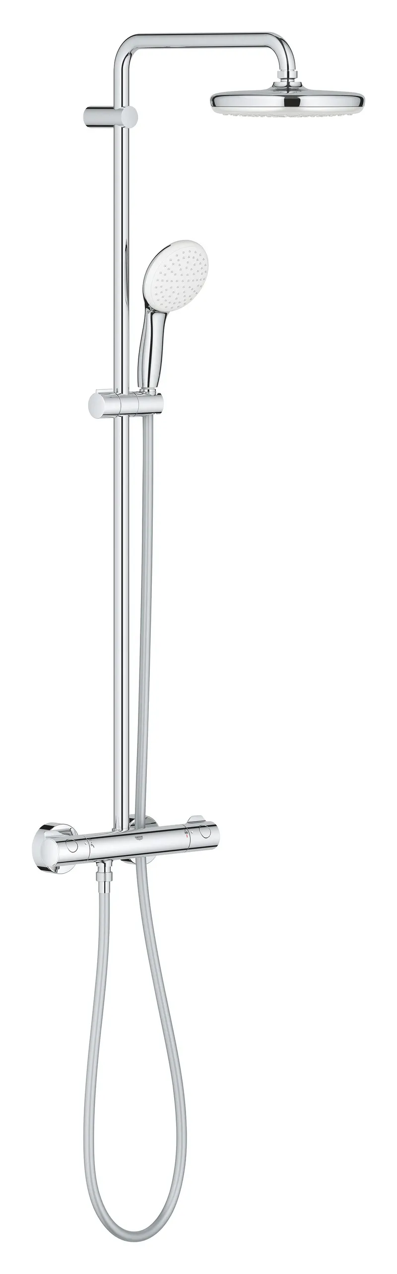 Душевая система Grohe Tempesta System 210 с термостатом для настенного монтажа (26811001)