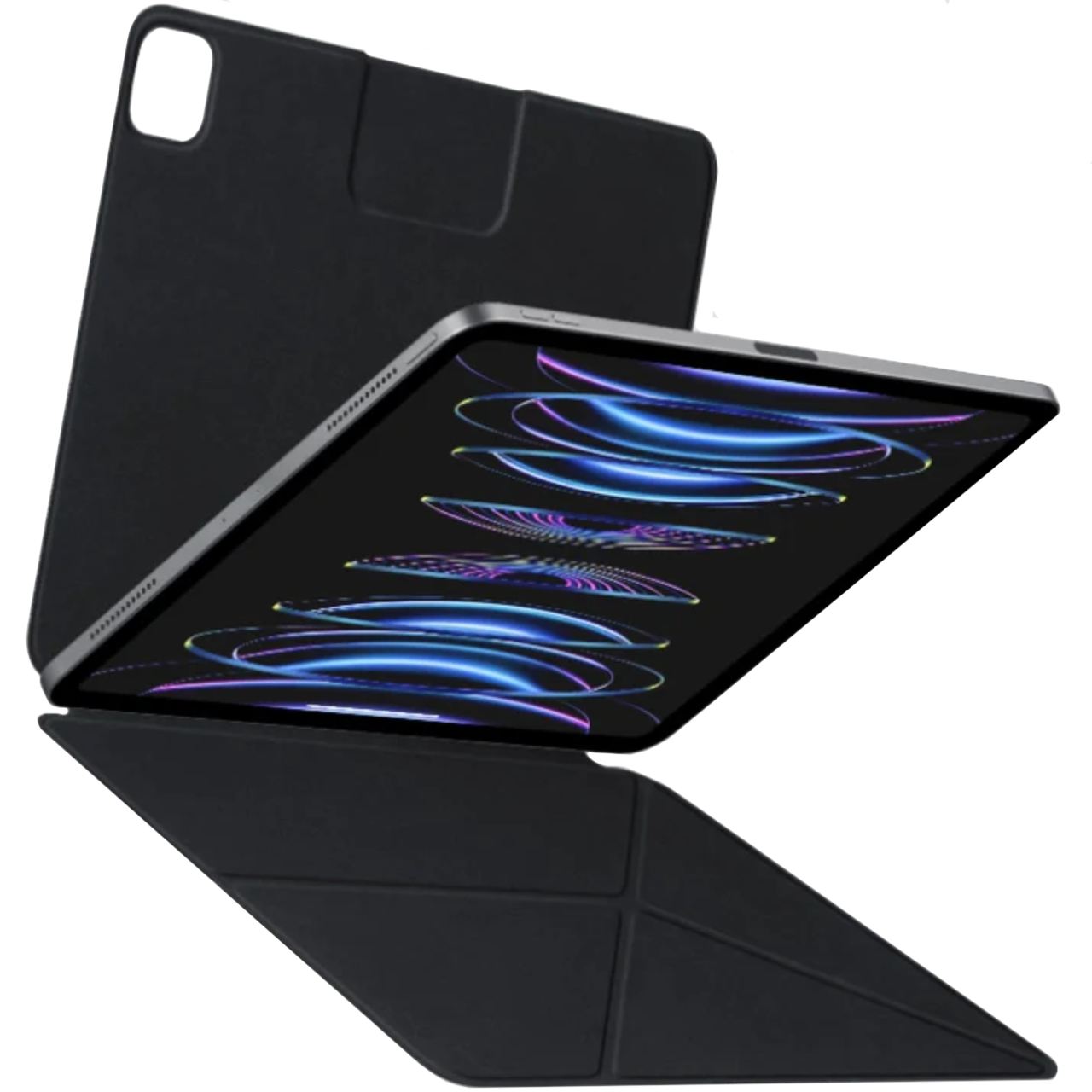 Чехол Pitaka MagEZ Case Folio 2 for iPad Pro 11 3rd 2021 M1 | 4th Gen 2022 M2/Air 11 M2 2024 Black (FOL2301) - фото 4