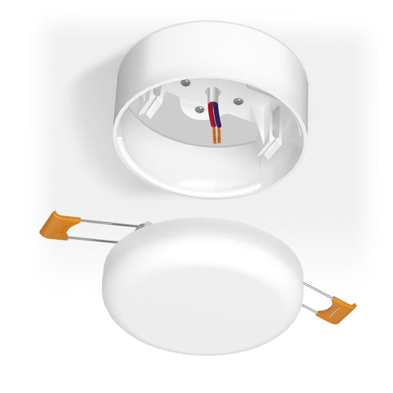 Рамка накладного монтажа Videx для круглого светильника (VL-DLFR-09SF)