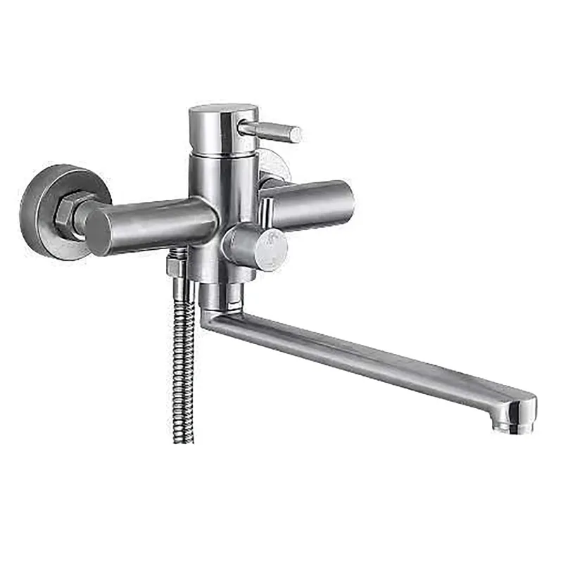 Смеситель для ванны Haiba SUS-006 Euro из нержавеющей стали (HB9610)