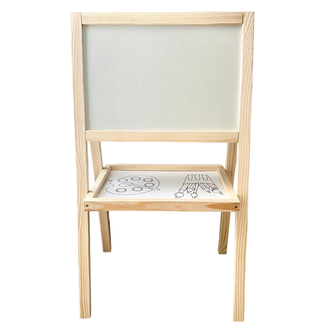 Мольберт деревянный с полкой Limo Toy 042 магнитная доска для рисования (1685335111)