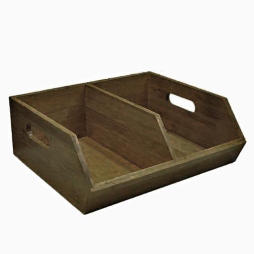 Полка книжная настольная из дерева Эстелия Палисандр (КПА-001102)