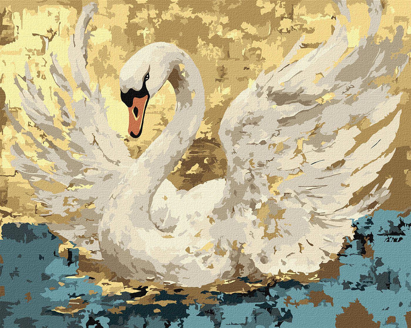 Набір для розпису по номерах Ideyka Розмах крил КНО6737 40x50 см (MTT-199514)