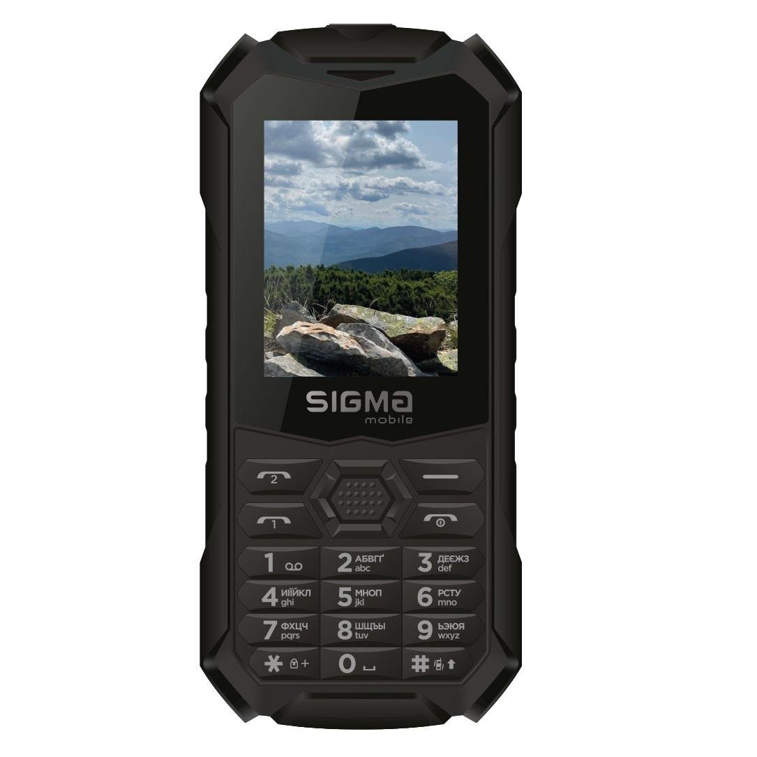 Мобільний телефон Sigma mobile X-treme PV68 Dual Sim Black (4827798738214)