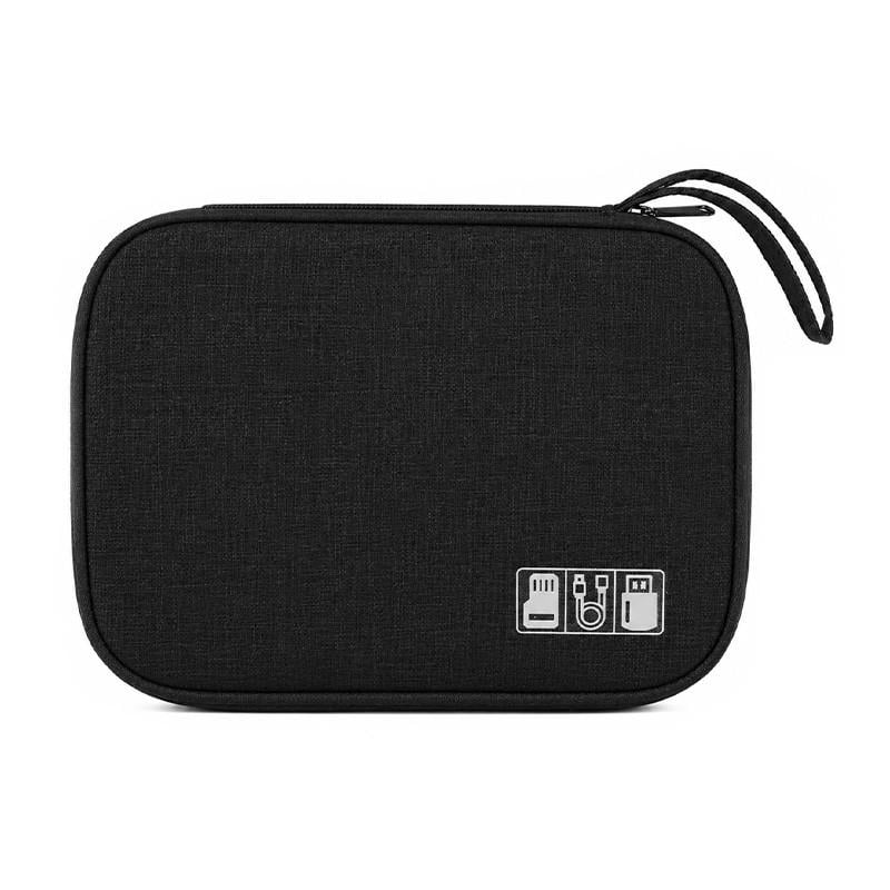 Сумка-органайзер Lesko SM015 для кабелей Black (36986806)