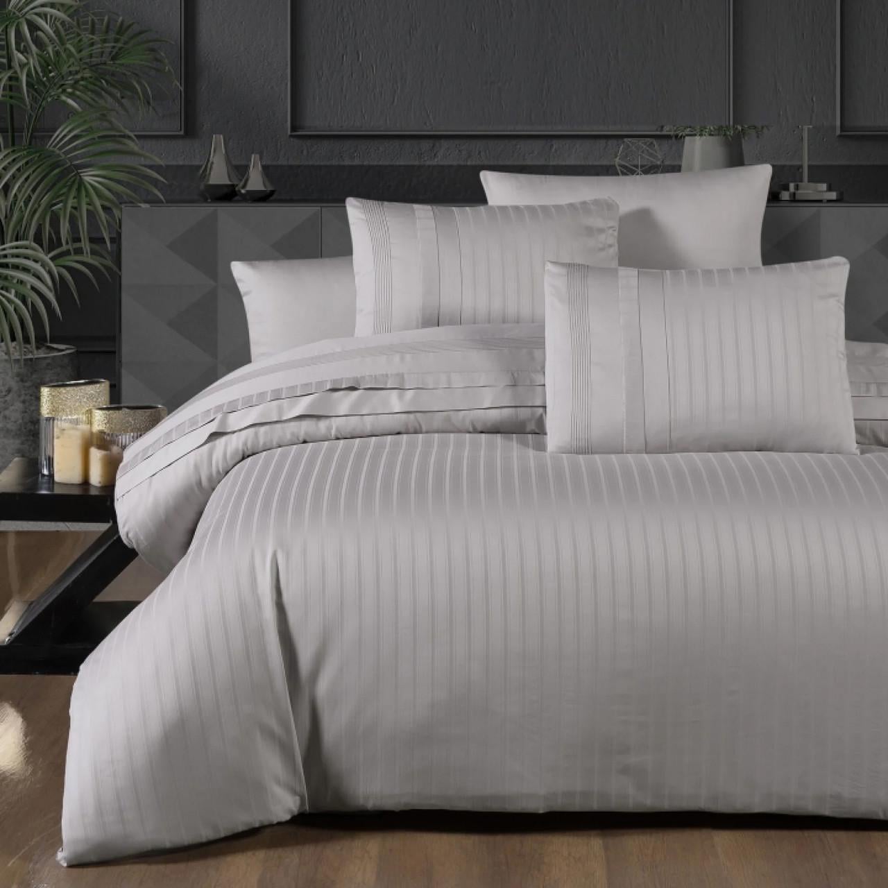 Постельное белье First Choice Deluxe New Trend raindrops сатин люкс евро Серый (14056353) Постельное белье First Choice Deluxe New Trend raindrops сатин люкс евро Серый (14056353)