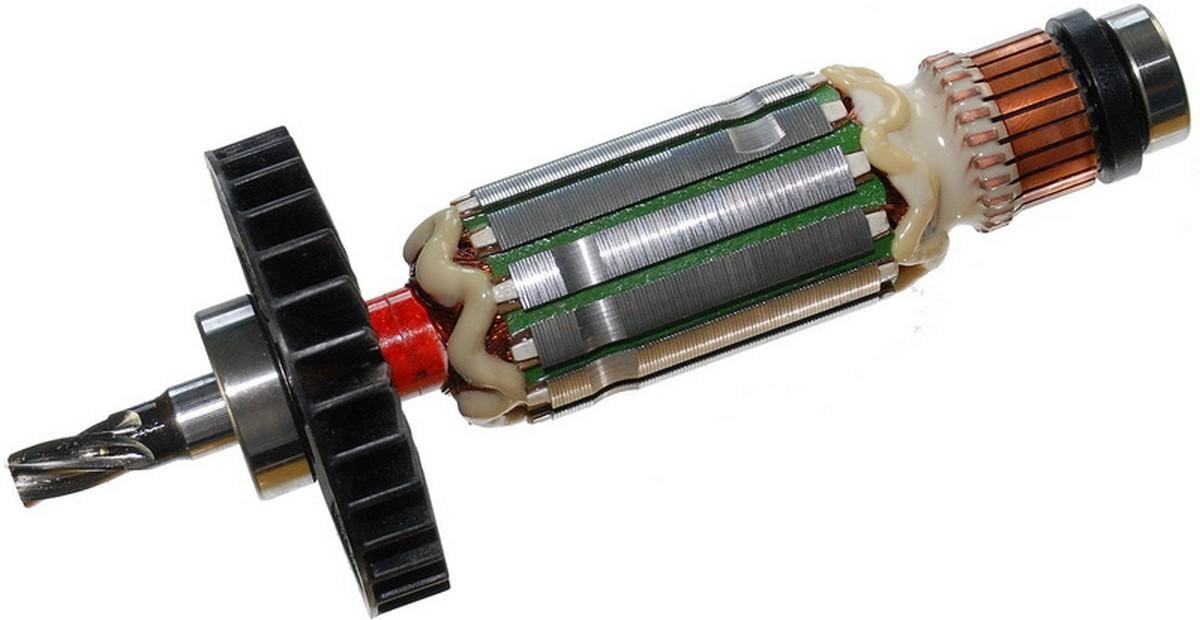 Якорь VJ Parts для перфоратора M HR2475 код 515789-2 158х32 5-з право (як1227) Якорь VJ Parts для перфоратора M HR2475 код 515789-2 158х32 5-з право (як1227)