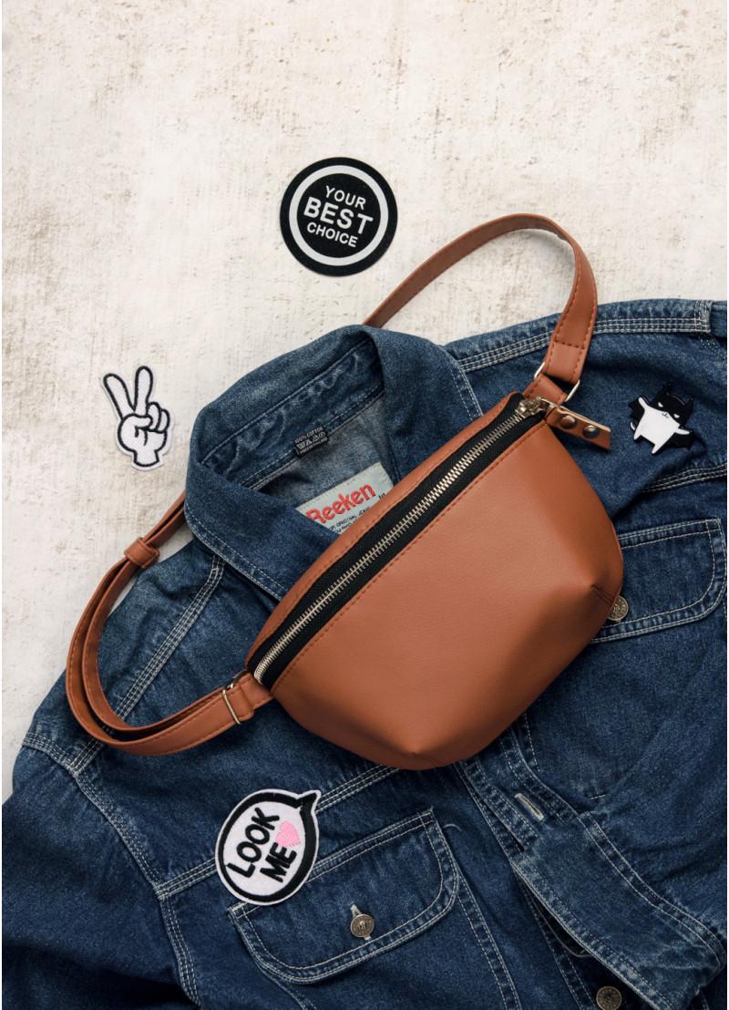 Сумка на пояс Sambag Polo SQS Коричневий (10949)