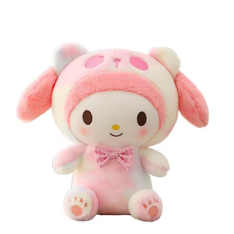 М'яка іграшка аніме велика Куромі май мелоді плюшева з метеликом 35 см Рожевий