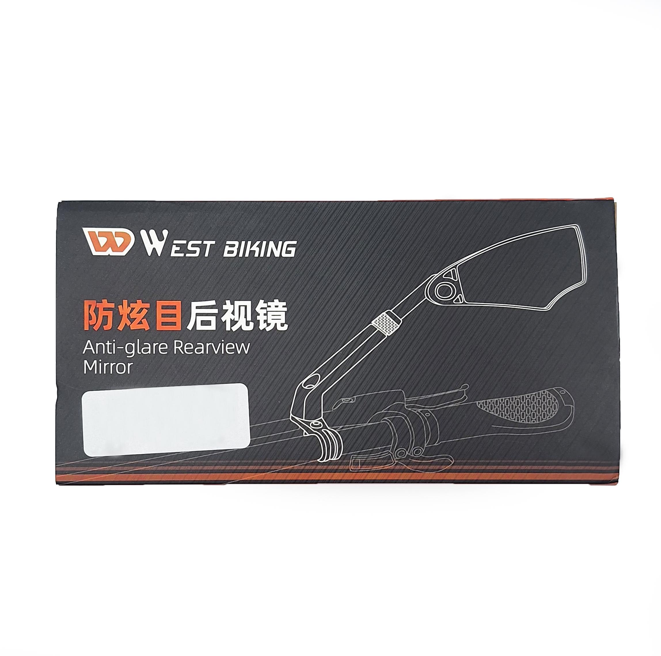 Дзеркало для велосипеда West Biking YP0720045 на кермо праве телескопічне 360° Чорний (G0001273) - фото 4 Дзеркало для велосипеда West Biking YP0720045 на кермо праве телескопічне 360° Чорний (G0001273) - фото 4