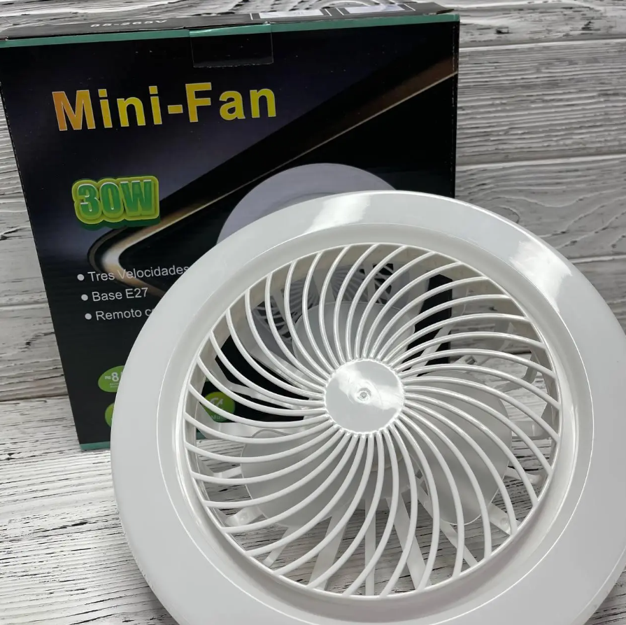 Люстра-вентилятор универсальный LED Multi-Function Fan Light в патрон с пультом (L23-KD1) - фото 8