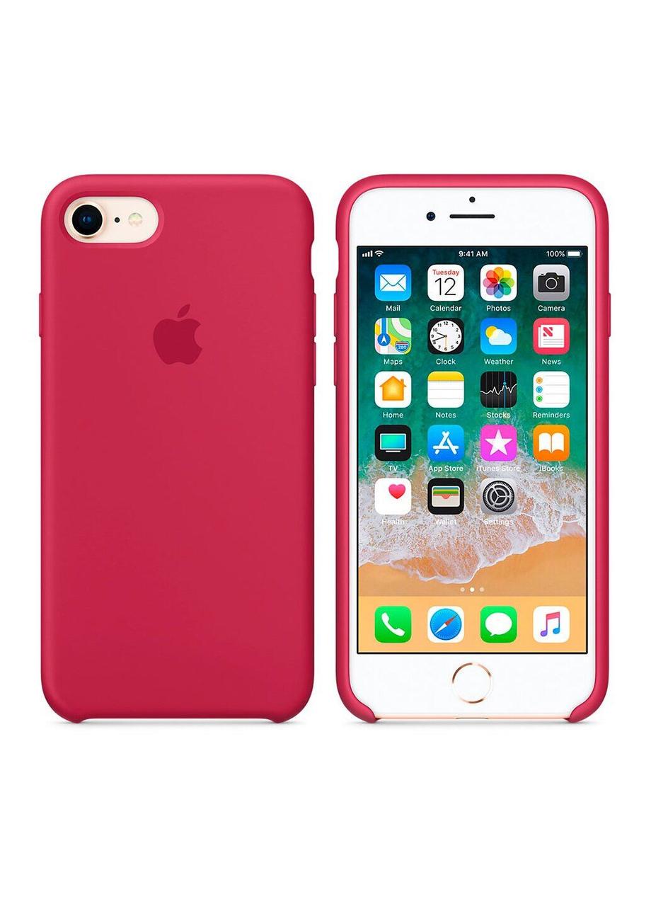 Чехол-накладка Apple Silicone Case for iPhone 7/8, SE, Raspberry Red (HC)
