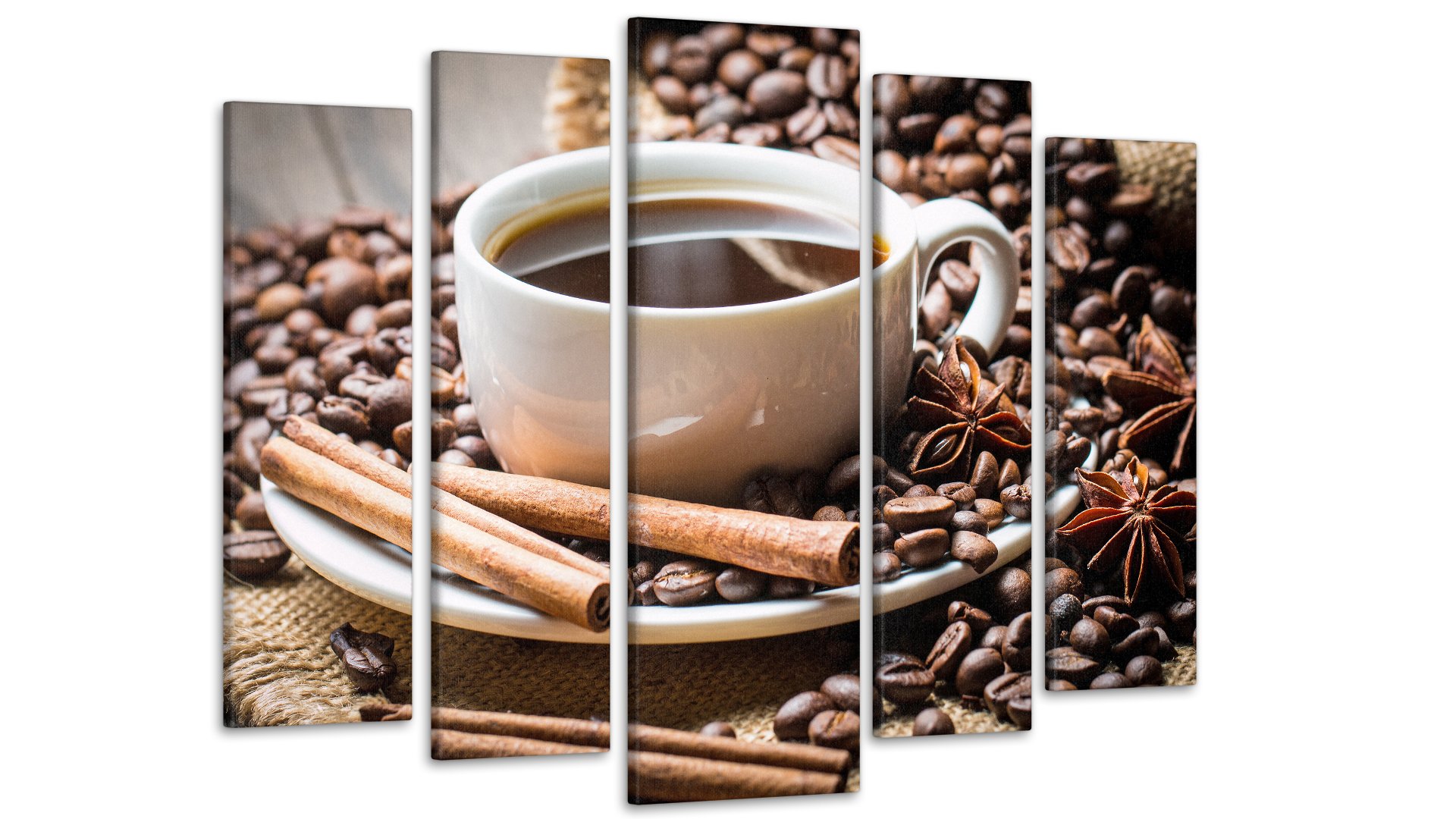 Картина модульная Кофе 80х118 см (Art-342_5)