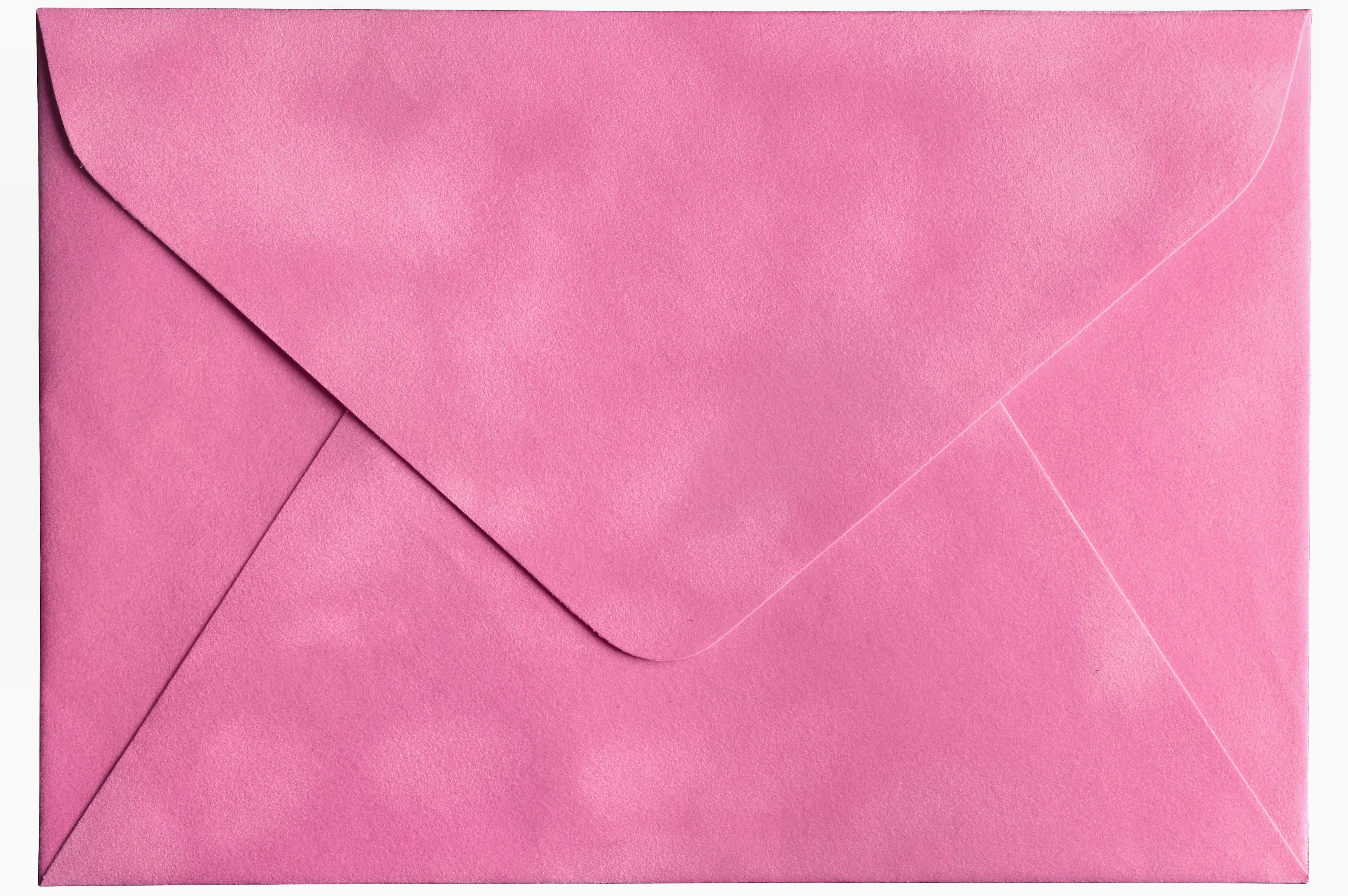 Конверт для денег C5 бархатный с легким мраморным эффектом 23х16 см Розовый (393137607)