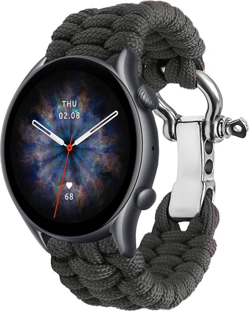 Ремінець з Паракорду Ruper для Amazfit GTR 3 Pro (22mm) Grey (30816-33)