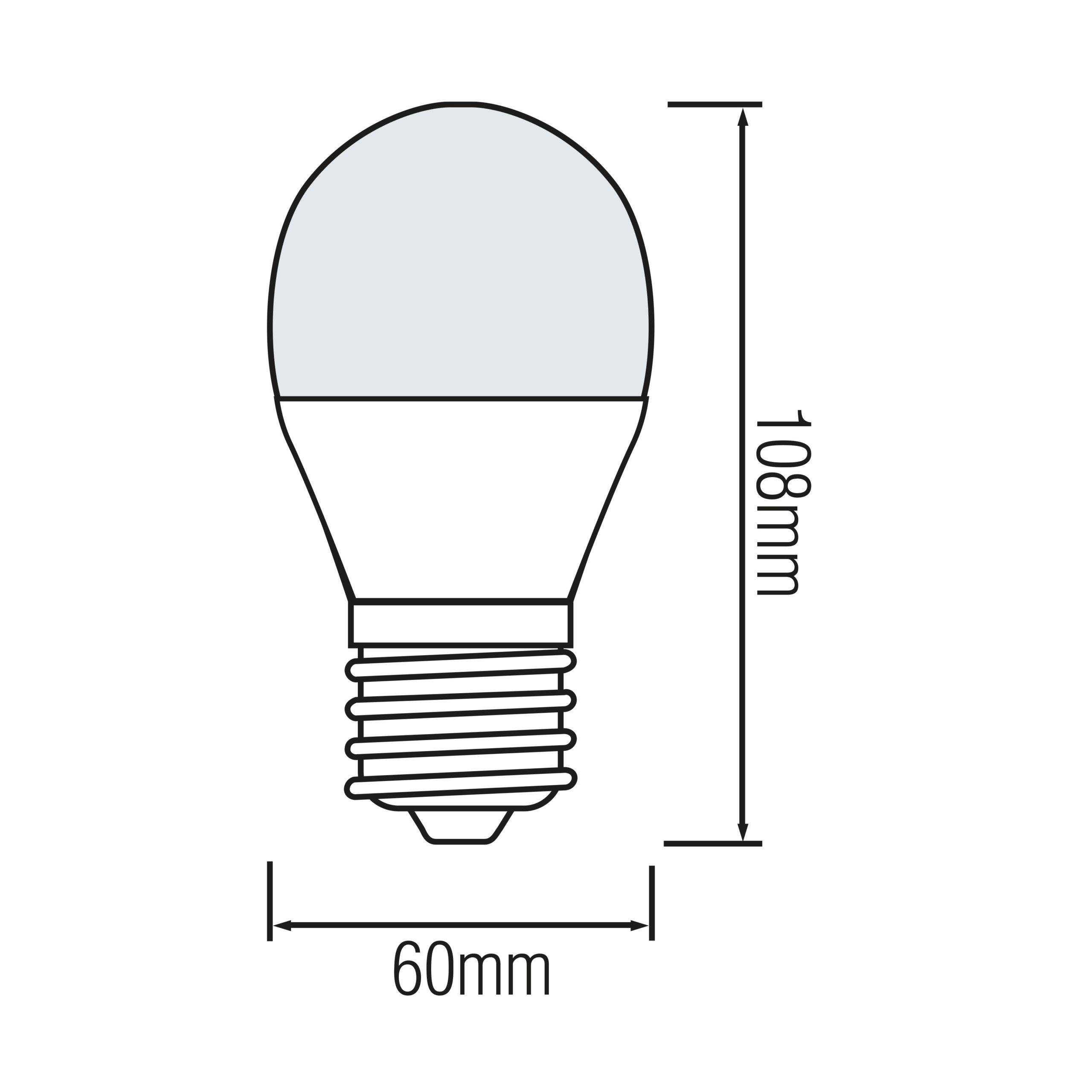 Лампа светодиодная Horoz Electric Premier-8 8W A60 E27 3000K - фото 2