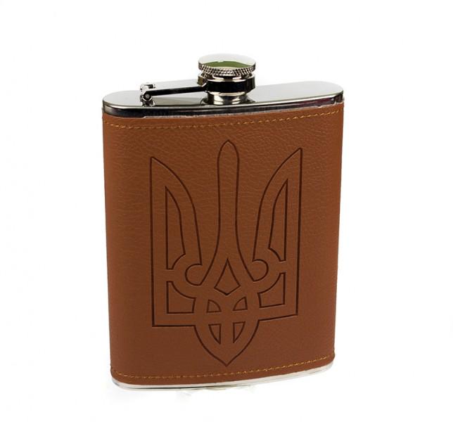 Фляга Україна з тисненням 240 мл (047355)