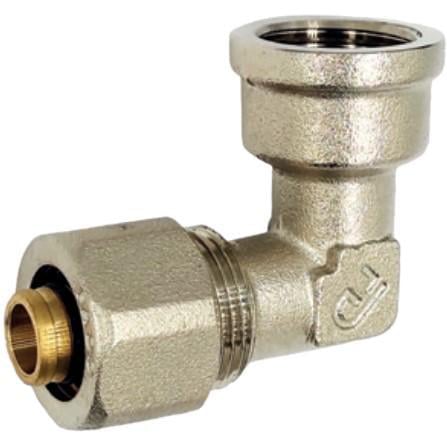 Колено обжимное РВ Fado 20x1/2" латунь (RFU13)