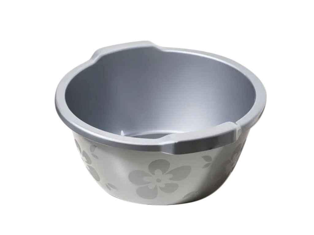 Миска Полимерагро 9 л Незабудка Металлик (ПГ-1052)