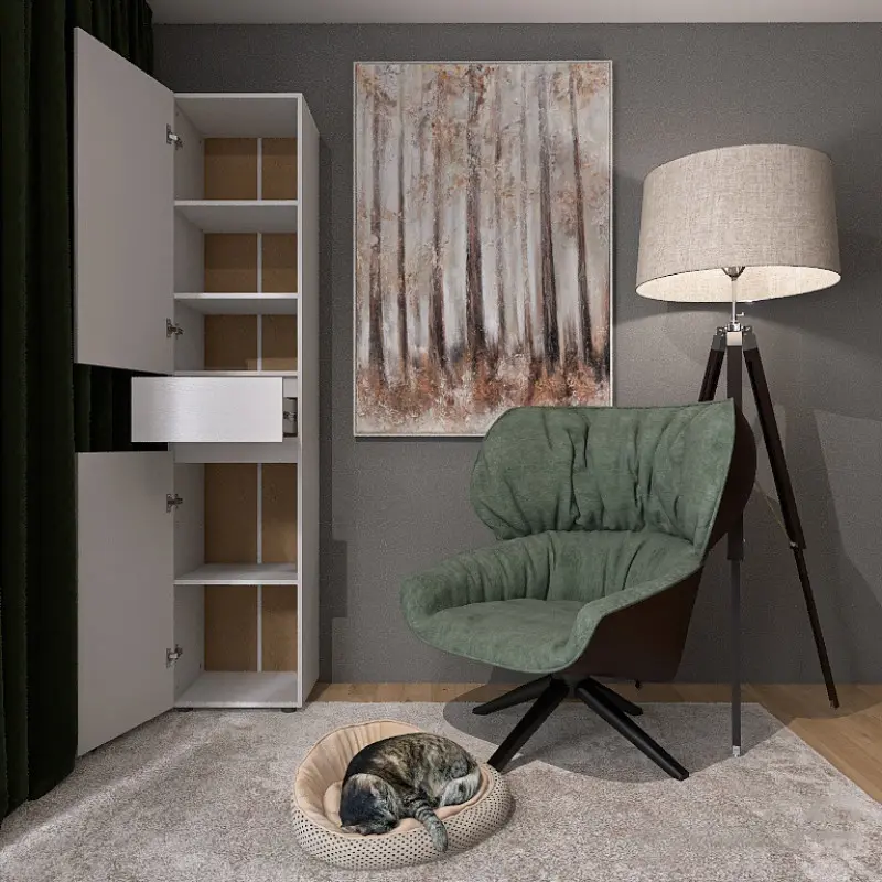 Пенал с выдвижным ящиком Еверест Лайт ПЛ-1 Нимфея альбанома (26789804) - фото 4 Пенал с выдвижным ящиком Еверест Лайт ПЛ-1 Нимфея альбанома (26789804) - фото 4