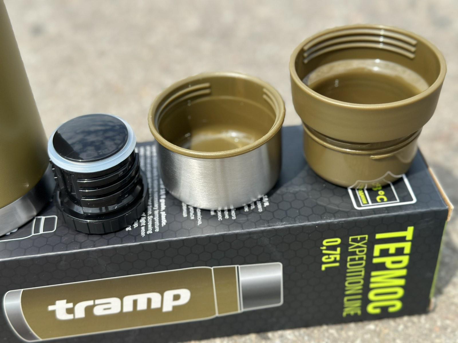 Термос для напитков Tramp expeditio с нержавейки держит 24 ч. 0,75 л (UTRC-031-olive) - фото 5 Термос для напитков Tramp expeditio с нержавейки держит 24 ч. 0,75 л (UTRC-031-olive) - фото 5