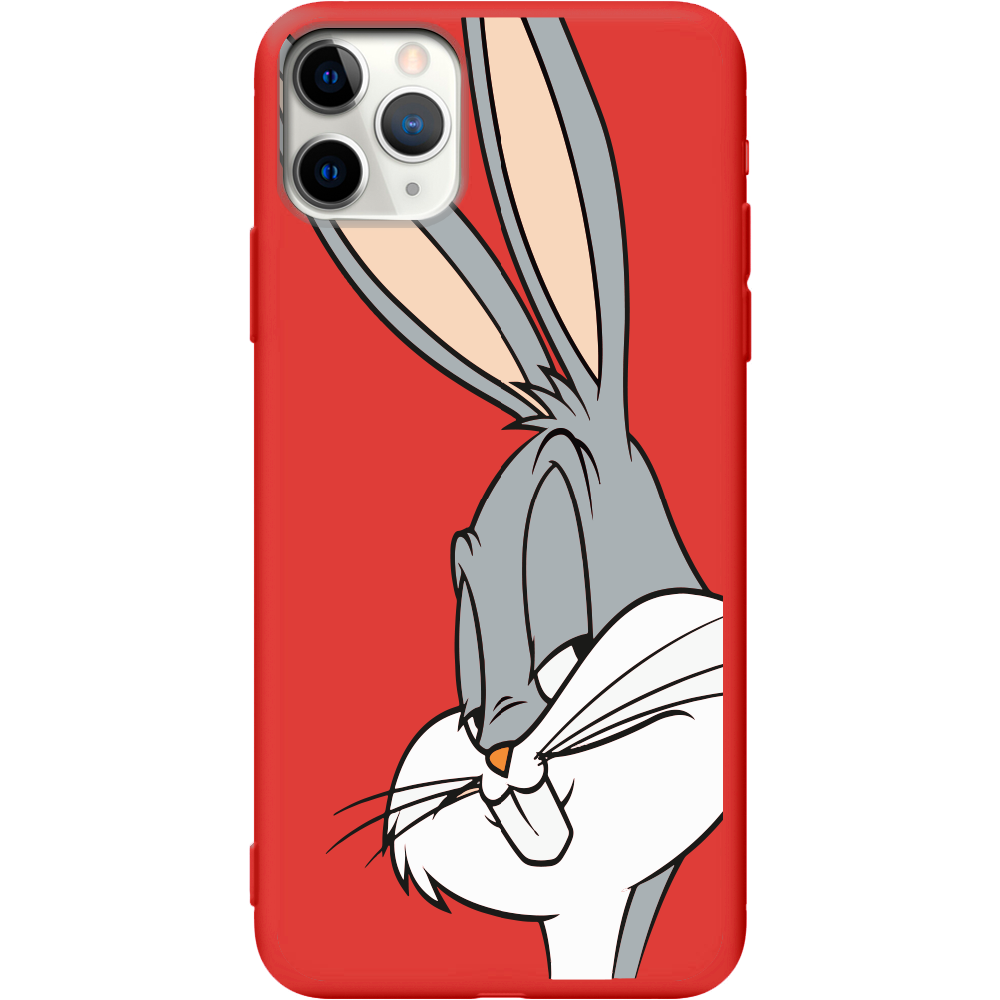 Чехол Boxface iPhone 11 Pro Lucky Rabbit Красный силикон (38189-bk81-43044)