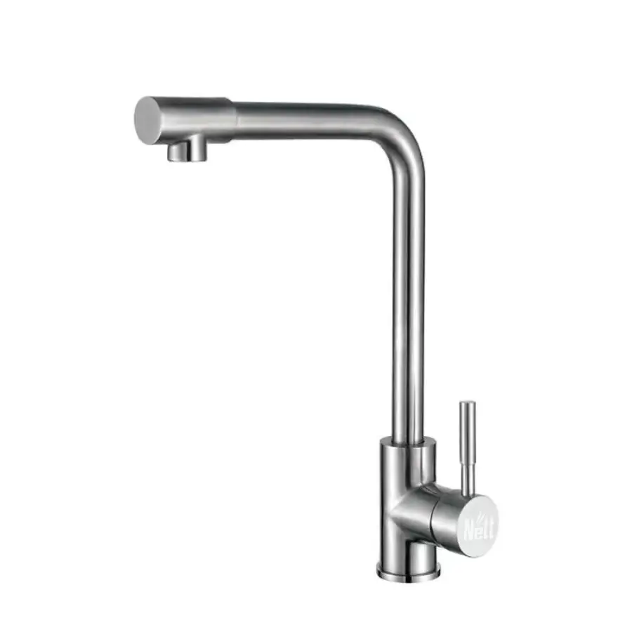 Змішувач для кухні Nett WS-33 на 1 воду Нержавіюча сталь (NET-031920)