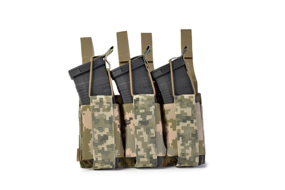 Підсумок для магазинів потрійний GIG military Elastic Triple еластичний Pixel MM14 (2321000-p) - фото 2